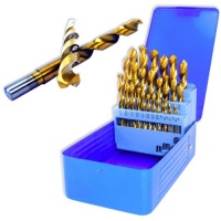 Professional Grade 29 Piece Titanium Drill Bit Set