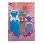 Disney Princess Aurora Doll Wardrobe and Friends Set -- 6-Pc.