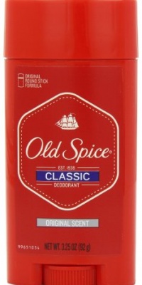 Old Spice Classic Deodorant , Original Scent, 3.25-Ounces (Pack of 6)