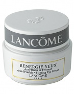 Anti-Wrinkle and Firming Eye Crème. This ultra-fine creme works to correct the signs of aging around the delicate eye area. Formulated with powerful hydrating agents to visibly reduce the appearance of fine lines, plus plant extracts to restore firmness. The Result: With continued use, this fortifying creme leaves eyes looking younger. 0.5 oz. 