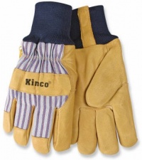 Kinco International Med Lined Pigpalm Glove 1927Kw M Lined Leather Gloves