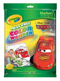 Crayola Color Wonder Disney Cars Coloring Book and Markers