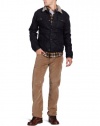 7 For All Mankind Men's Shearling Denim Jacket