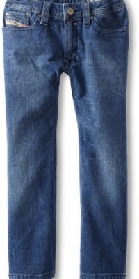 Diesel Boys 2-7 Safado J-el Ajustable Waistband Jean, Denim, 5 Years