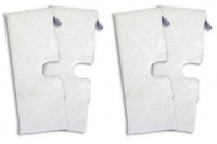 Shark XLT3501 (EXTRA LARGE), Set of 4, Microfiber Cleaning Pads for the Steam Pocket Mop.