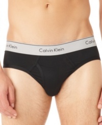 Created to celebrate the collection's 30th anniversary and now sexier than ever: A Low-Rise Brief inspired by the iconic Calvin Klein Underwear introduced in 1982, updated with microfiber for a sleeker, more supportive fit.