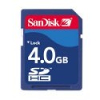 Sandisk SDSDB-4096-A11 4 GB Secure Digital High Capacity Flash Card