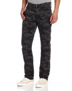 Hudson Men's Byron 5 Pocket Straight Charcoal Camo