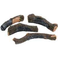 Peterson Gas Logs Decorative Charred Branches Set Of 4