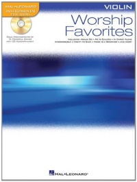 Worship Favorites For Violin - Instrumental Play-Along CD/Pkg (Hal Leonard Instrumental Play-Along)