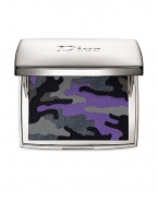 EXCLUSIVELY AT SAKS. In partnership with renowned Artist Anselm Reyle, Dior presents a Limited Edition hand-pressed eye shadow palette, featuring an artistic camouflage pattern, in a striking mix of 5 shimmering and matte shades of grey, purple, black and silver. A true collector's piece for divas, beauty junkies and art aficionados, this palette is housed in a luxurious black gift box.