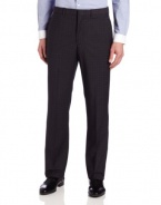 Perry Ellis Men's Travel Luxe Modern Fit Check Pant