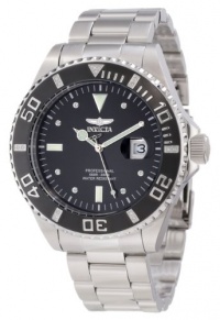 Invicta Men's 12817 Pro Diver Black Dial Diamond Accented Watch