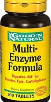 Good 'N Natural - Multi-Enzyme Formula - 100 Tablets