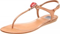 Dolce Vita Women's Isolde Sandal, Nude Leather, 9.5 M US