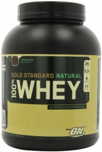 Optimum Nutrition - 100% Whey Gold Chocolate, 5 lb powder