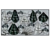 Sparkling Silver New Year's Eve Party Assortment for 25