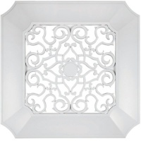 Panasonic FV-GL3TDB 14-1/2-Inch ABS Designer Vent Grille, White Finish