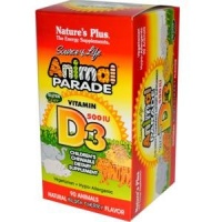 Nature's Plus - Animal Parade Vitamin D3 Chew, 500, 90 chewable tablets