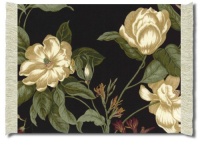 Lextra (Garden Image, Colonial Williamsburg), Mouserug, Black/Cream/Sage, 10.25 x 7.125 Inches, One (MGI-1)