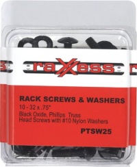 Raxxess PTSW25 Rack Screws with Washers (Pack of 25)