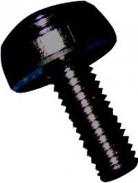 Gator Cases 10/32x3/4-Inch Rack Screws (Black, 25 Pack)