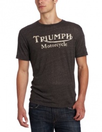 Lucky Brand Mens Triumph Motorcyle Graphic Tee