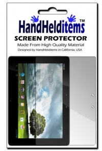 HHI Anti-Fingerprint, Anti-Glare, Matte Finished Screen Protector for Asus Transformer Pad TF300 (Package include a HandHelditems Sketch Stylus Pen)