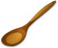 Island Bamboo SUS17 Traditional Cooking Spoon, Large