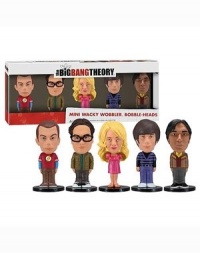 Funko Big Bang Theory: Mini Wacky Wobbler Set, 5 Pieces