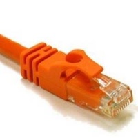 C2G / Cables to Go 27814 Cat6 Snagless Patch Cable, Orange (14 Feet/4.26 Meters)