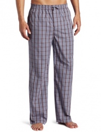 HUGO BOSS Men's Sleepwear Woven Check Sleep Pant