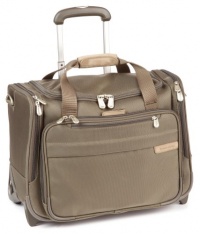 Briggs & Riley Wheeled Cabin Bag,Olive,13x16.8x9