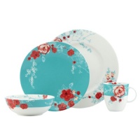 Lenox Simply Fine Chirp Floral 4-Piece Place Setting