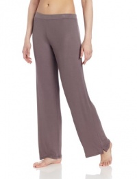 Calvin Klein Women's Savoy Ribbed Modal Pajama Pant, Sparrow, Medium