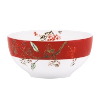 Lenox Simply Fine Scarlet Chirp 4-Piece Dessert Bowl Set