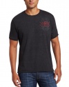 Calvin Klein Jeans Men's Eclectic Rock Short Sleeve Crew Tee, Black, XX-Large