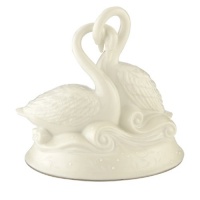 Lenox Wedding Promises Opal Innocence Swan Caketopper