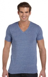 Alternative Men's Boss V-Neck Tee, Eco Royal, Large