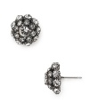 kate spade new york's crystal and silver-plated studs are the quickest way to put on the glitz. When it's time to shine, these earrings complete every evening look with ease.