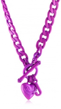 Juicy Couture Dreaming In Color Neon Starter Ultra Magenta Necklace