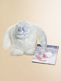 EXCLUSIVELY AT SAKS. Rumor has it that Yeti has been seen atop Saks, perhaps to get a good look at the Rockefeller Center tree. With a nod to these alleged sightings, we present a soft, plush version of this mythical winter guest, complete with a Saks backpack.Soft plushDrawstring backpack with Saks' snowflake motifAbout 12½HPolyesterSurface washImportedPlease note: Book sold separately. 