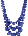 Kate Spade New York Give it a swirl Royal Triple Row Necklace