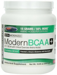 USP Labs Modern BCAA Plus Nutritional-Supplement, Watermelon, 18.89 Ounce