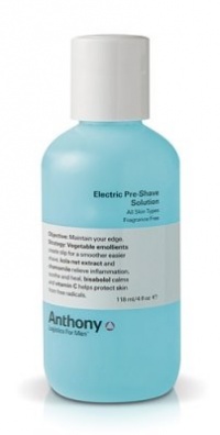 Anthony Logistics For Men Electric Pre Shave Solution, 4-Ounce