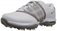 Nike Golf Women's Nike Air Embellish Golf Shoe,White/Vapor Mauve/Metallic Silver,8.5 M US