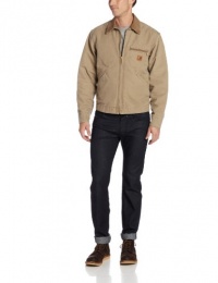 Carhartt Men's Sandstone Duck Detroit Blanket Lined Jacket