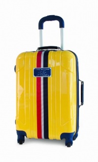 Tommy Hilfiger Luggage Lochwood 24 Inch Hardside Spinner, Yellow, One Size