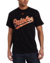 Baltimore Orioles Official Wordmark Black Short Sleeve T-Shirt