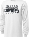 Dallas Cowboys White Practice Long Sleeve T-Shirt